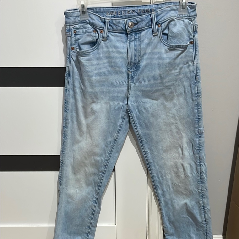 American Eagle Outfitters Men's Light Blue Jeans